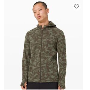 Lululemon Surge Warm Full Zip Jacquard camo men’s  Large